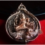 พระพรหมมหาสมบัติ พิมพ์เล็ก เนื้อแดงสุริยันต์
