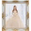 กรอบหลุยส์ไม้แท้ ขนาด 20x24 นิ้ว สีขาวปัดทอง รวมอัดเคลือบภาพ