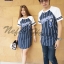 เสื้อโปโลคู่ แนวสไตล์เบสบอล