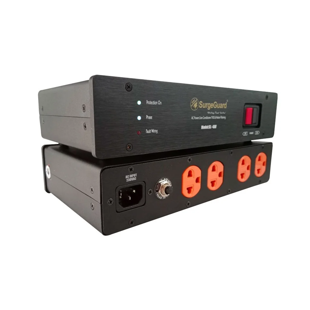 SurgeGuard SL-4AV ปลั๊กไฟกรอง Hi-End มาในแบบ AV Series