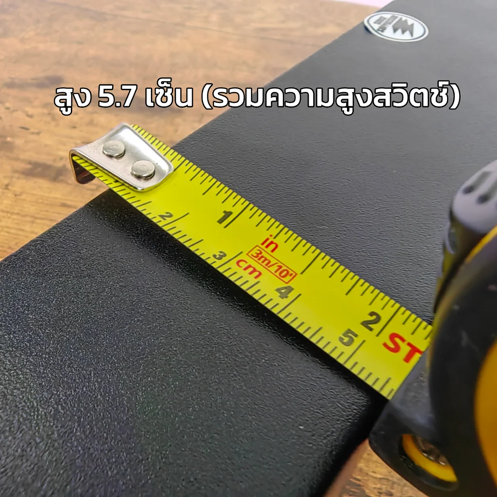 PLUGTHAI E-02L ปลั๊กไฟ กันกระชาก All Mode 5 ช่อง เต้ารับสวิตช์แยก ดีไซน์แบบสลิม 1.5M/3M/5M PLUGTHAI E-02L ปลั๊กไฟ กันกระชาก All Mode 5 ช่อง เต้ารับสวิตช์แยก ดีไซน์แบบสลิม 1.5M/3M/5M