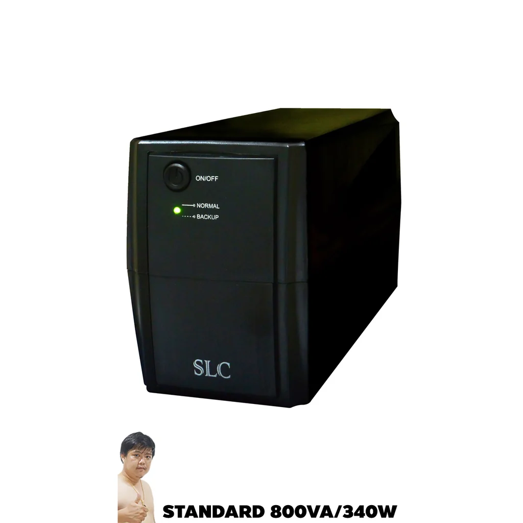 เครื่องสำรองไฟ(UPS) SLC(STABLE LINES) Standard 800VA/480W เครื่องสำรองไฟ(UPS) SLC(STABLE LINES) Standard 800VA/480W