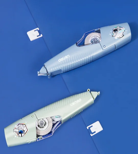Deli เทปลบคำผิด *เปลี่ยนไส้ได้ ธีมสวยอวกาศ ยาว 6m กว้าง 5mm (Correction Tape) เดลี่รุ่น 71535 By มหาชะนี image 2