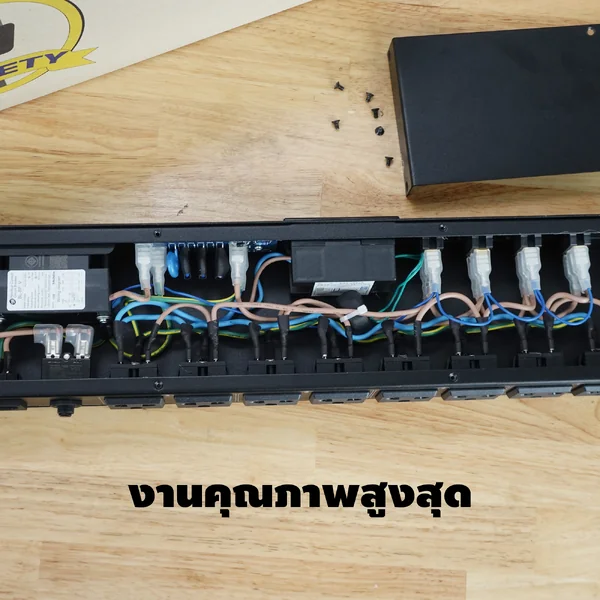 PLUGTHAI ES-08U/ES-08UD ปลั๊กไฟป้องกันลดทอนไฟกระโชกชั่วขณะ(เนื่องจากฟ้าผ่า) เบรกเกอร์กันดูด แบบ Rack Server 1U image 6 PLUGTHAI ES-08U/ES-08UD ปลั๊กไฟป้องกันลดทอนไฟกระโชกชั่วขณะ(เนื่องจากฟ้าผ่า) เบรกเกอร์กันดูด แบบ Rack Server 1U image 6