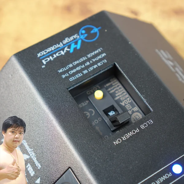 SurgeGuard SE-6 เครื่องกรองกระแสไฟฟ้า ชนิดตัดไฟรั่วอัตโนมัติ (Hybrid Surge Protector) 6 ช่อง image 4