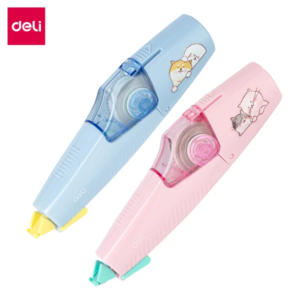Deli 🐱 เทปลบคำผิด 🐶 *เปลี่ยนไส้ได้ ยาว 6m กว้าง 5mm (Correction Tape) เดลี่รุ่น 21401 By มหาชะนี image 2 Deli 🐱 เทปลบคำผิด 🐶 *เปลี่ยนไส้ได้ ยาว 6m กว้าง 5mm (Correction Tape) เดลี่รุ่น 21401 By มหาชะนี image 2