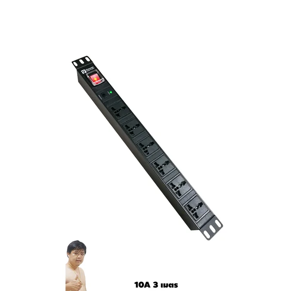 ปลั๊กไฟ (PDU) PowerConneX PXB5PHNNS-UL06 เต้าเสียบ สายไฟ 3M UNIVERSAL image 1 ปลั๊กไฟ (PDU) PowerConneX PXB5PHNNS-UL06 เต้าเสียบ สายไฟ 3M UNIVERSAL image 1