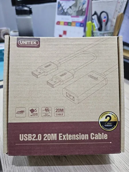UNITEK สายต่อเพิ่มความยาวแบบ Active USB คุณภาพสูง 20M (USB Active Extension Cord) (แท้) image 1