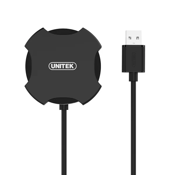 UNITEK USB 2.0 4 Ports Hub ชิปพรีเมี่ยม 480 Mbps (แท้) image 2