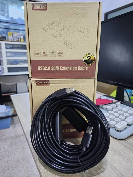 UNITEK สายต่อเพิ่มความยาวแบบ Active USB คุณภาพสูง 20M (USB Active Extension Cord) (แท้) image 2