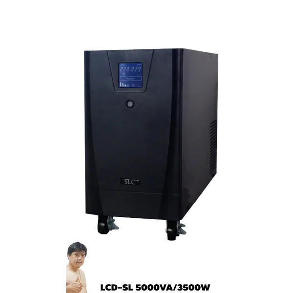 เครื่องสำรองไฟ(UPS) แบบ Pure Sine Wave SLC LCD-SL 5000VA3500W image 1 เครื่องสำรองไฟ(UPS) แบบ Pure Sine Wave SLC LCD-SL 5000VA3500W image 1