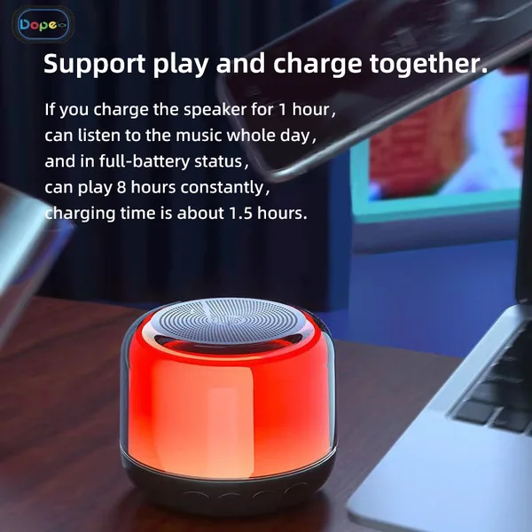 ลำโพง DOPE Mini RGB (SET 1 คู่) สุดยอดลำโพงจิ๋วแจ๋วสุดฮิตใน พศ. นี้ คัดสรรโดย มหาชะนี image 2 ลำโพง DOPE Mini RGB (SET 1 คู่) สุดยอดลำโพงจิ๋วแจ๋วสุดฮิตใน พศ. นี้ คัดสรรโดย มหาชะนี image 2