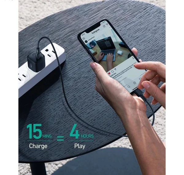AUKEY PA-B1 หัวชาร์จเร็ว iPhone 12 / 12 Mini /12 Pro / 12 Pro Max 20W Power Delivery หัวชาร์จ PD รุ่น PA-B1 image 8