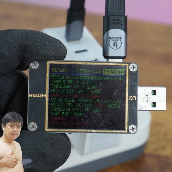 หัวชาร์จ อแดปเตอร์ PD Charger 45W Totally ขนาดเล็ก น้ำหนักเบา By มหาชะนี image 2