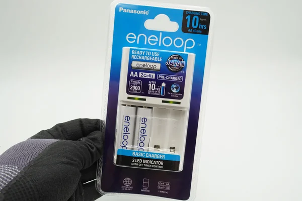 Panasonic K-KJ51MCC20T แท่นแบบ 10Hr. 4 ก้อน มีถ่าน Eneloop ให้ในชุด 2 ก้อน image 1