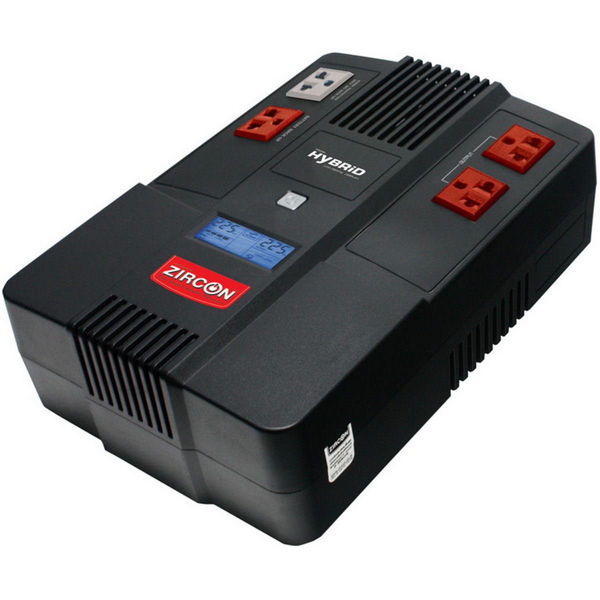 เครื่องสำรองไฟ Zircon สไตล์ปลั๊กพ่วง ZPTH 1000VA/500W - ร้านขาย ปลั๊กไฟ ...